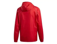 adidas Core 18 Rain jacket Rood regenjack Avantisport