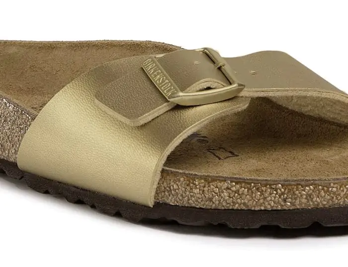 Gouden birkenstock hot sale
