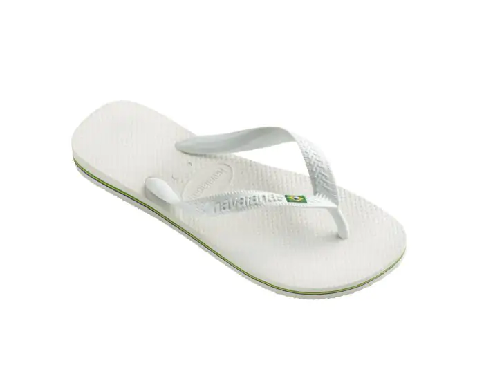 Witte havaianas heren top
