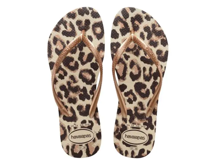 Havaianas Slim Animal Panterprint Slippers Avantisport