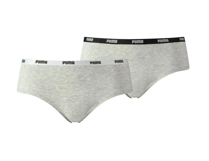 Puma Iconic Hipster 2P 2 Pack Dames Boxer Avantisport
