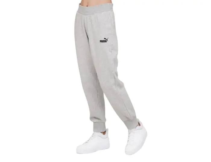Puma ESS Fleece Pants Women Grijze Joggingbroek Dames Avantisport