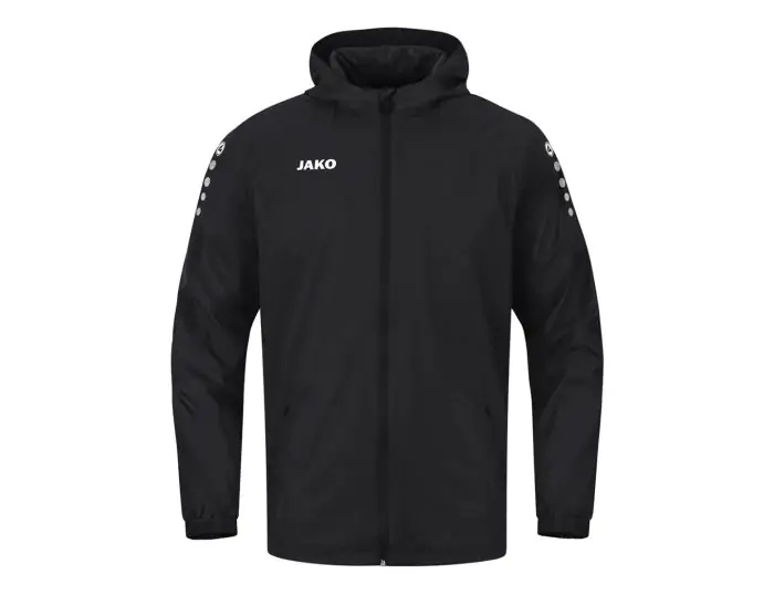 Jako Regenjas Team 2.0 Zwarte Jas Heren Avantisport