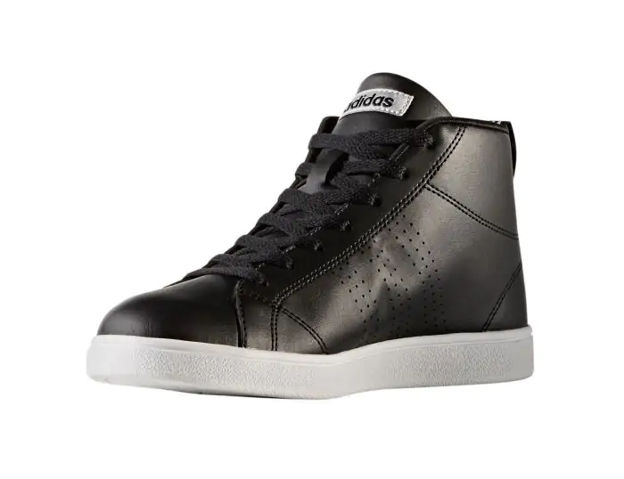 adidas Advantage Clean Mid W Zwarte Schoen Avantisport