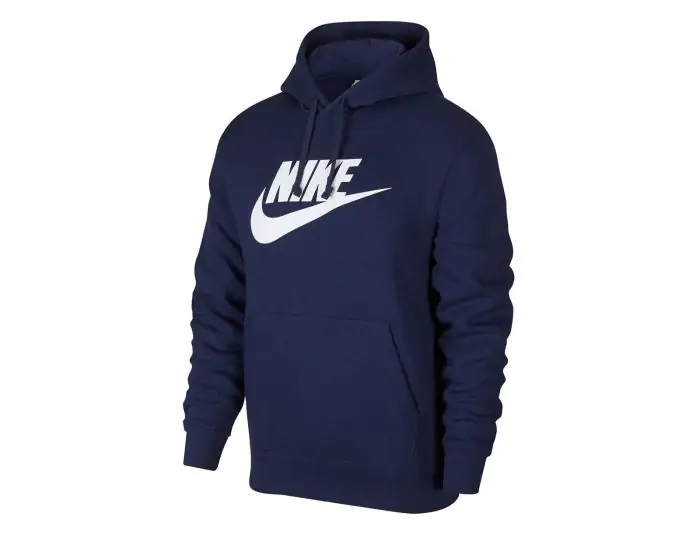 Nike NSW Club Fleece Hoodie Blauwe Sweater Heren Avantisport