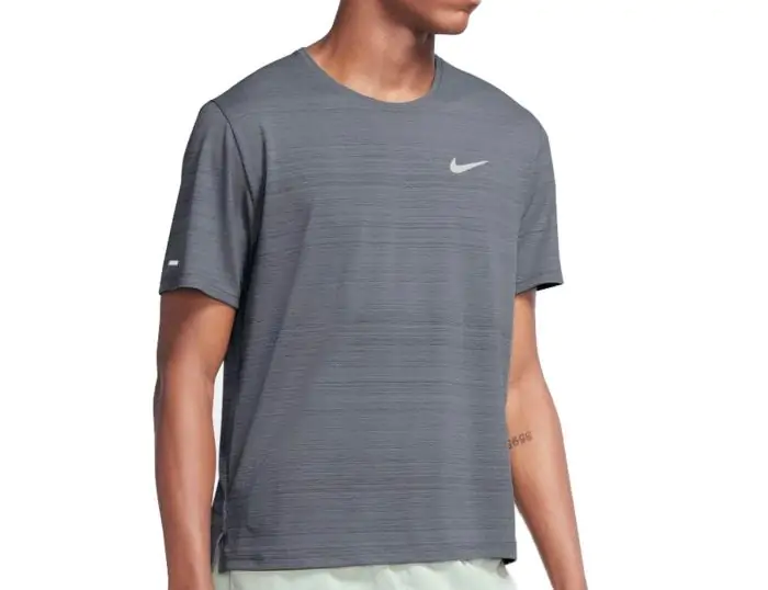 Nike Dri FIT Miler Running Top Hardloopshirt Heren Avantisport
