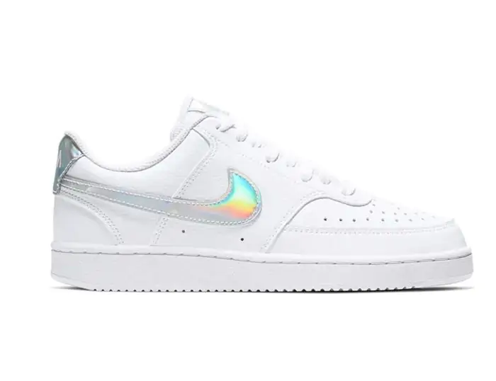 Witte nike lage sneakers court vision low wmns 2025