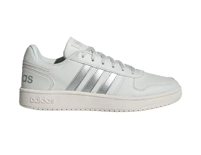 Adidas hoops 2.0 sneakers wit dames hotsell