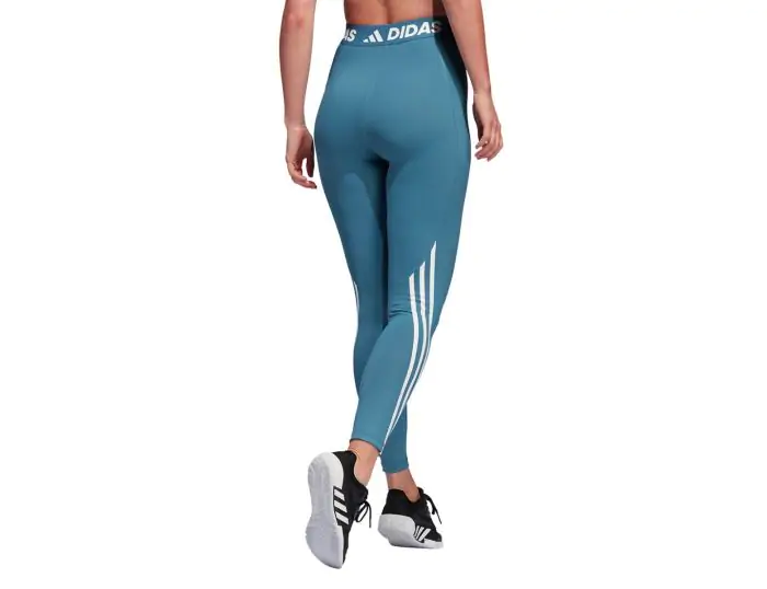 Adidas sportlegging blauw on sale