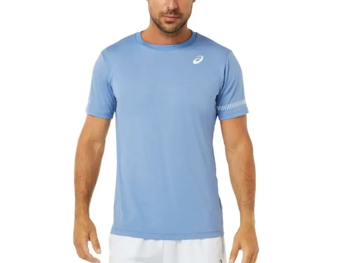 Asics Court Short Sleeve Tee Tennis T Shirt Heren Avantisport