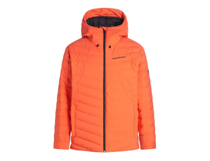 Peak Performance Frost Ski Jacket Oranje Ski Jas Heren Avantisport