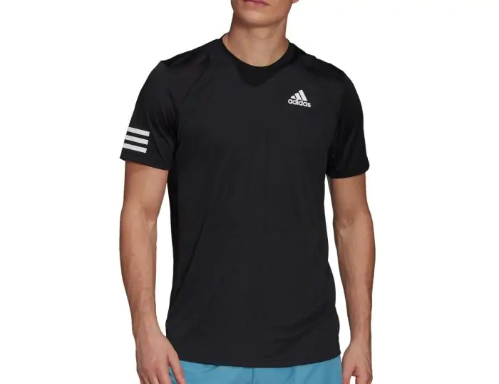 adidas Club Tennis 3 Stripes Tee Tennisshirt Heren Avantisport