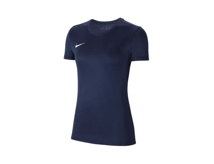 Nike Dri FIT Park VII SS Jersey Women Blauwe Sportshirt Dames Avantisport