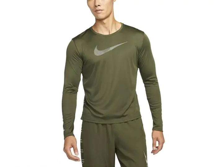 Nike Dri FIT UV Run Miler Heren Sportshirt Avantisport