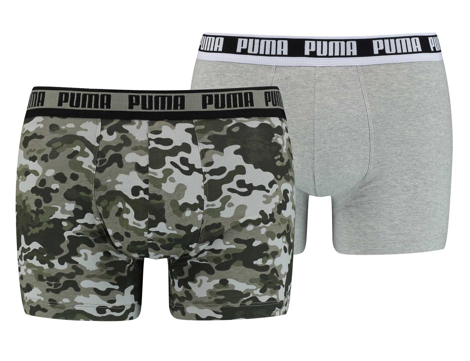 Puma - Men Camo Boxer 2p - Boxershort Heren