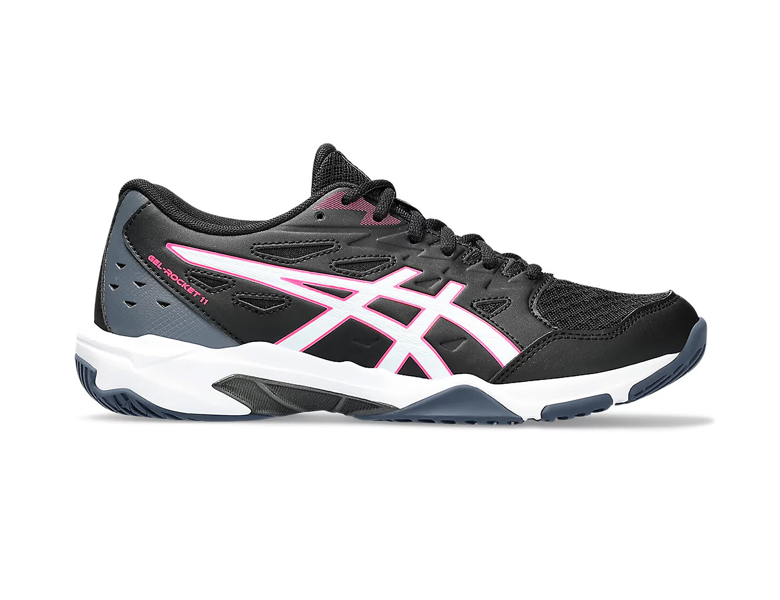 Asics - Gel-Rocket 11 - Zwarte Zaalsportschoenen