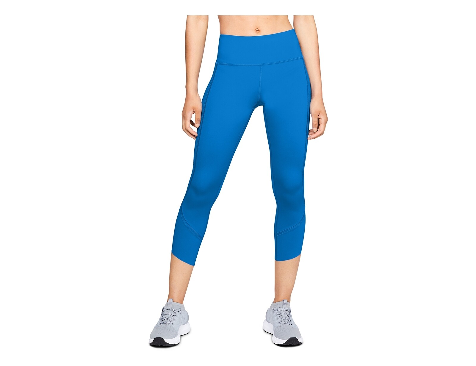 Under Armour - Breathelux Crop - Blauwe Tight