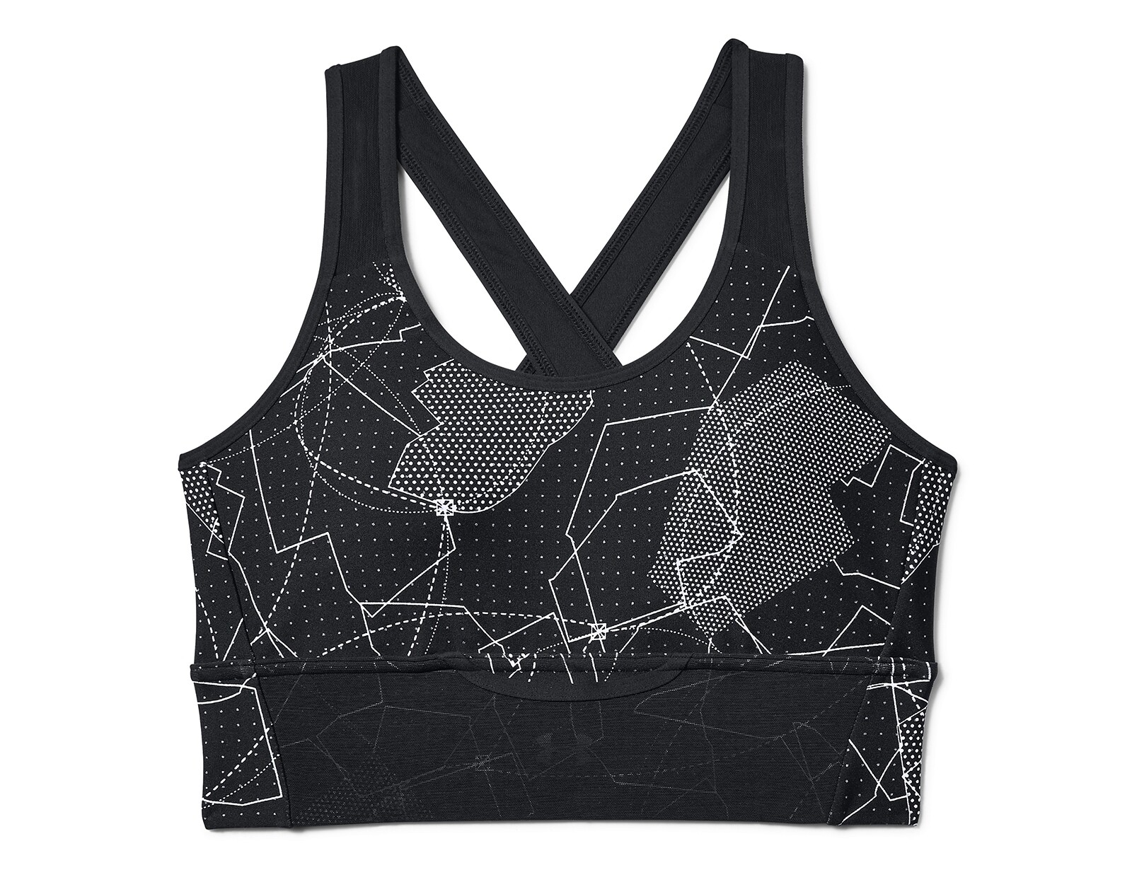 Under Armour - Mid Crossback Clutch Printed - Print sport bh