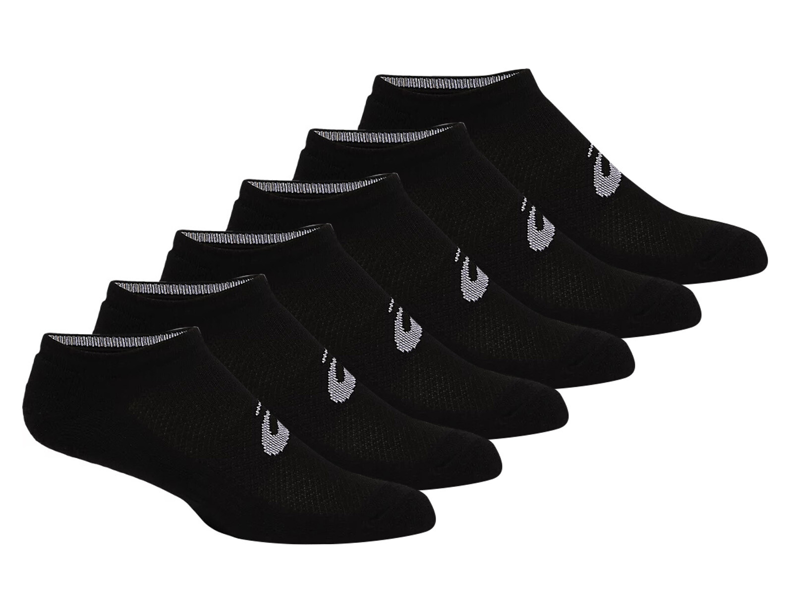 Asics - Ankle Sock Performance 6-Pack - Zwarte Sportsokken