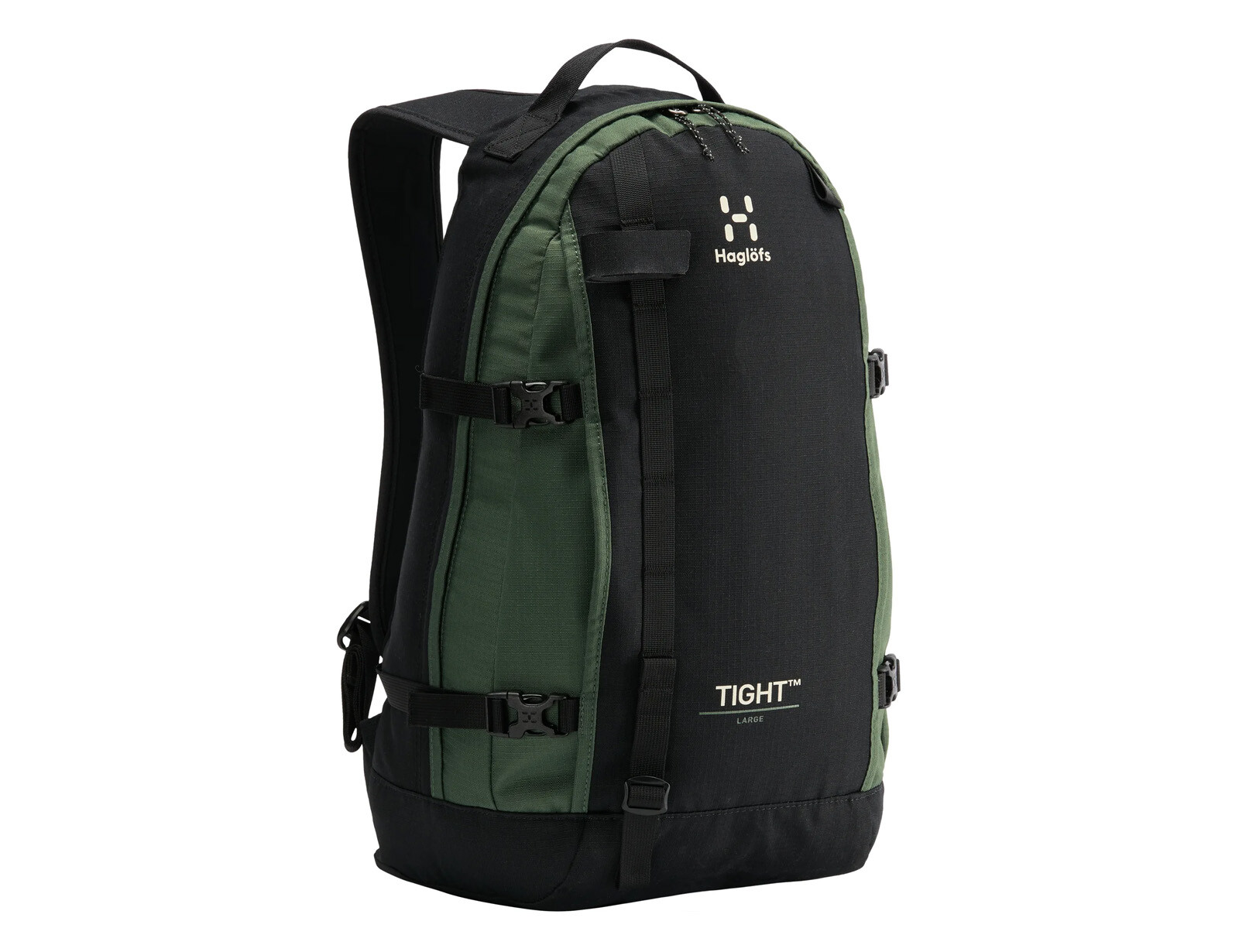 Haglöfs - Tight Large 25L - Zwart met Groene Rugzak