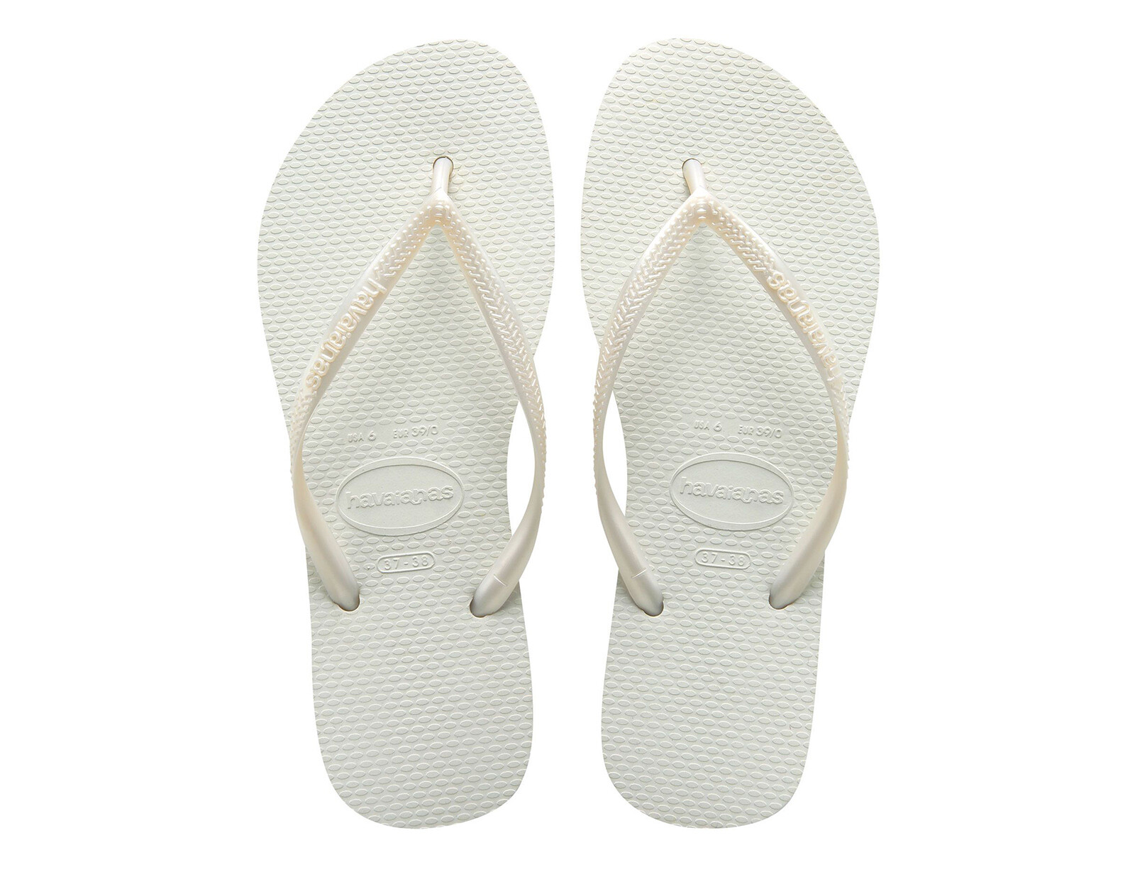 Havaianas - Slim Women - Witte Teenslippers