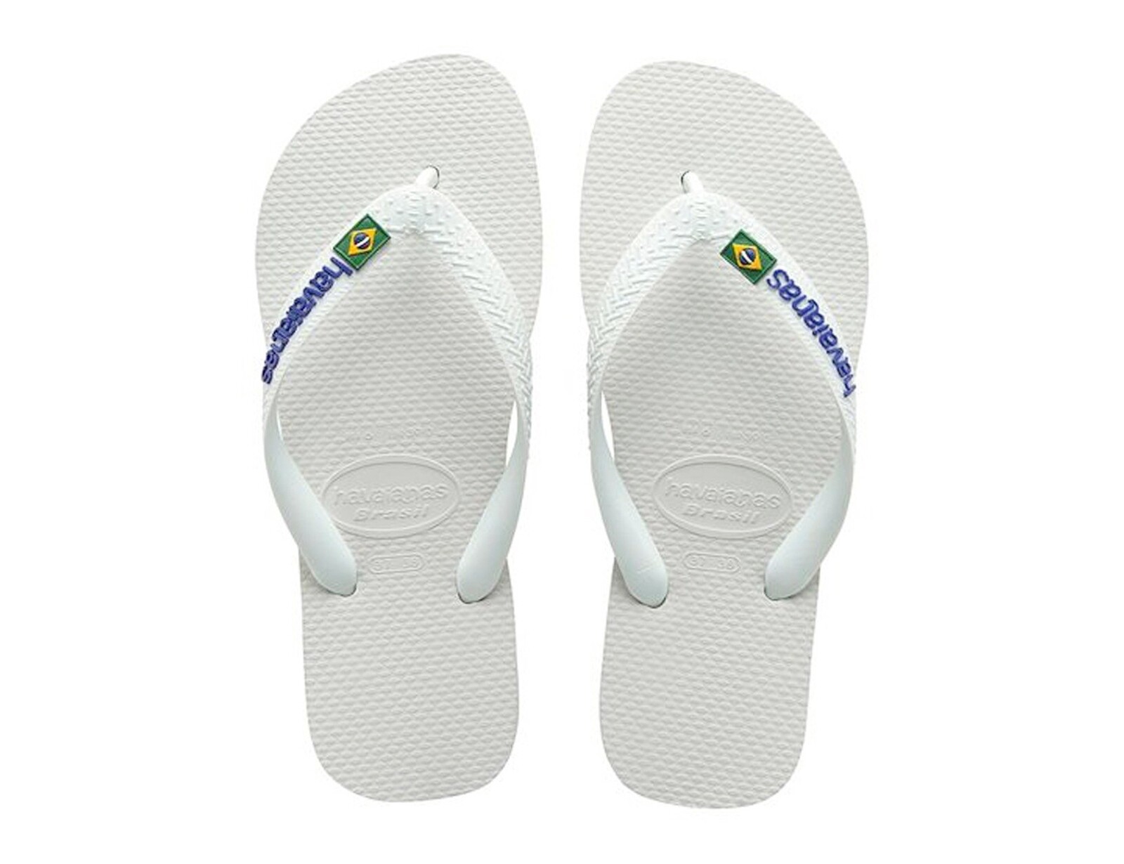 Havaianas - Brasil Logo - Witte Slippers
