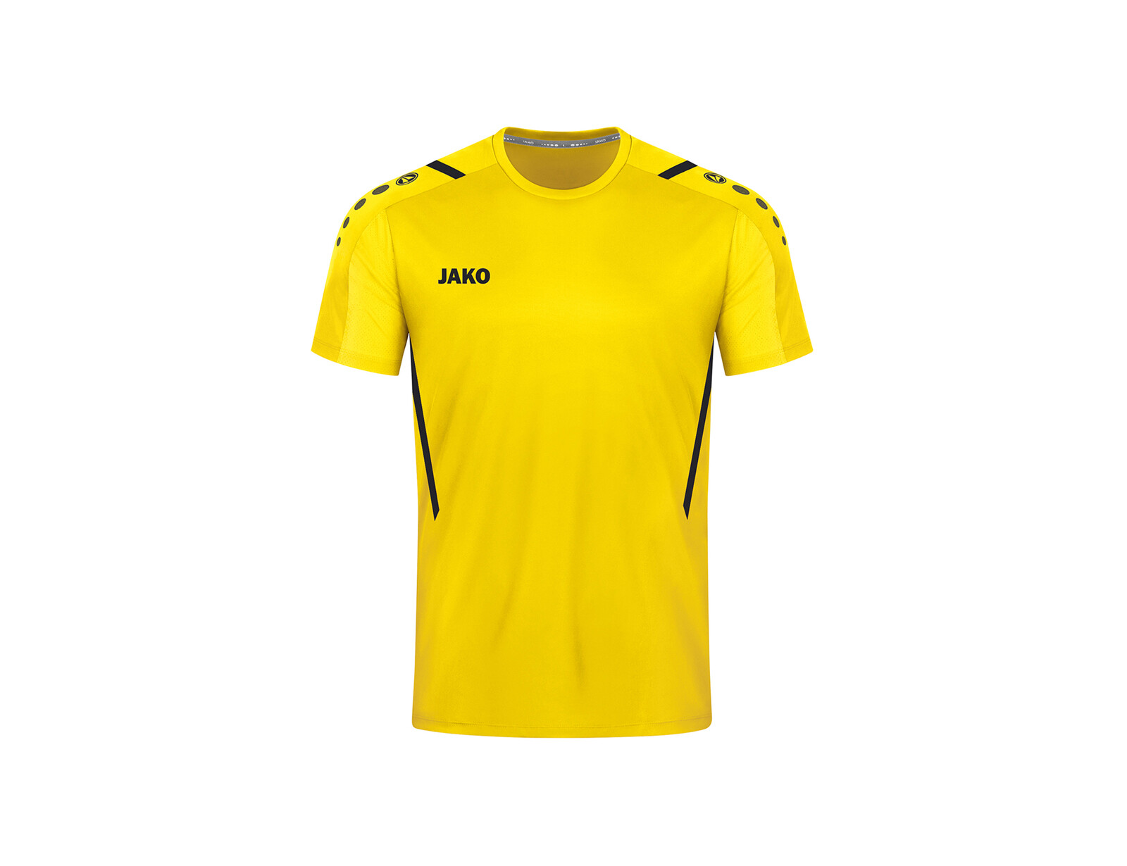 jako - shirt challenge - geel voetbalshirt kinderen