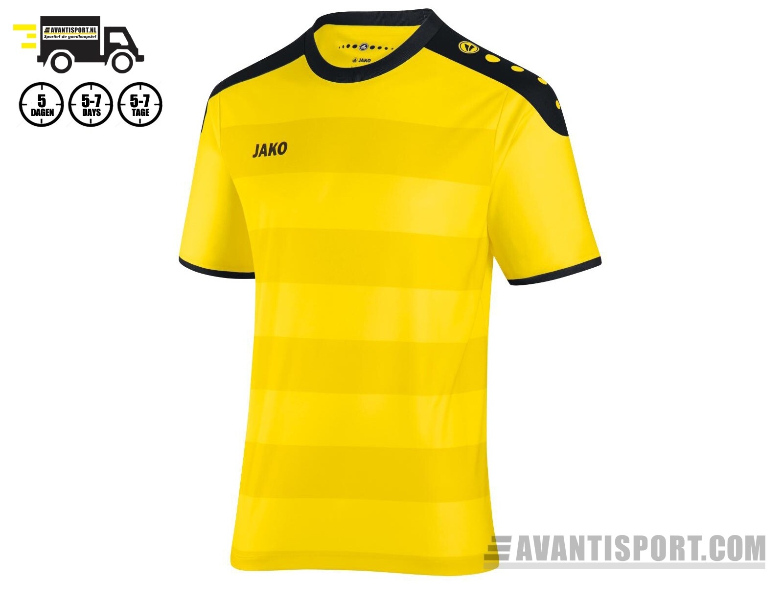 Jako - Shirt Celtic KM - Voetbalshirt Geel