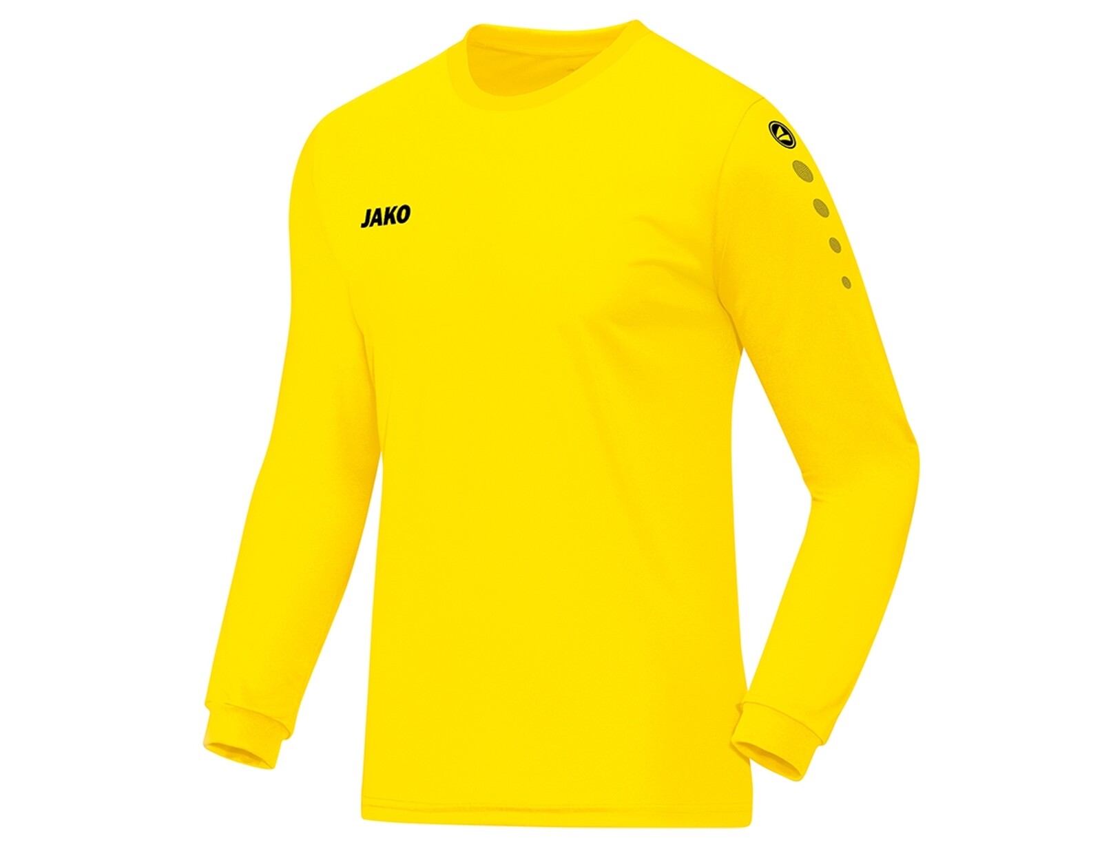 Jako - Shirt Team LS - Gele Voetbalshirts