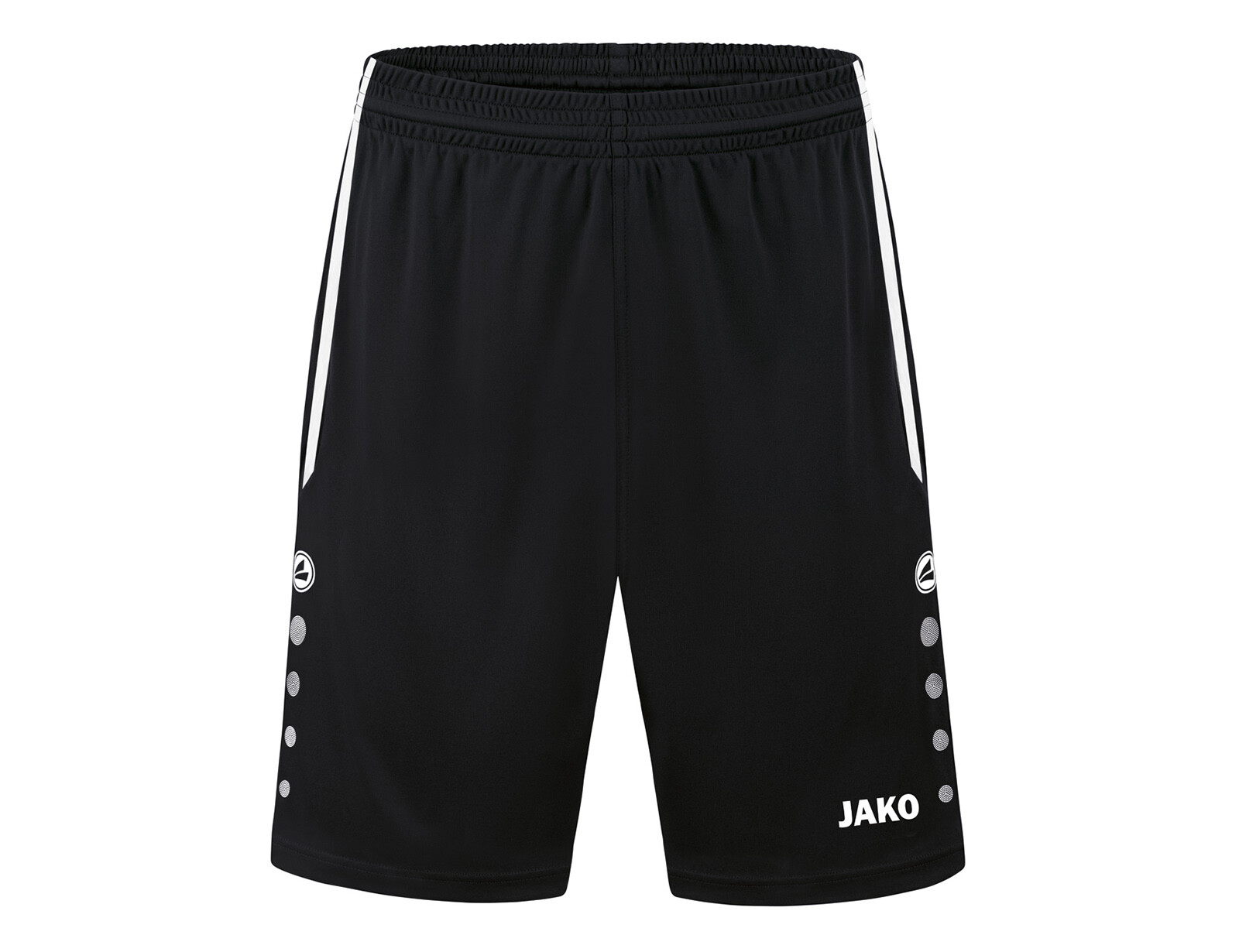 Jako - Short Allround - Zwarte Shorts Heren