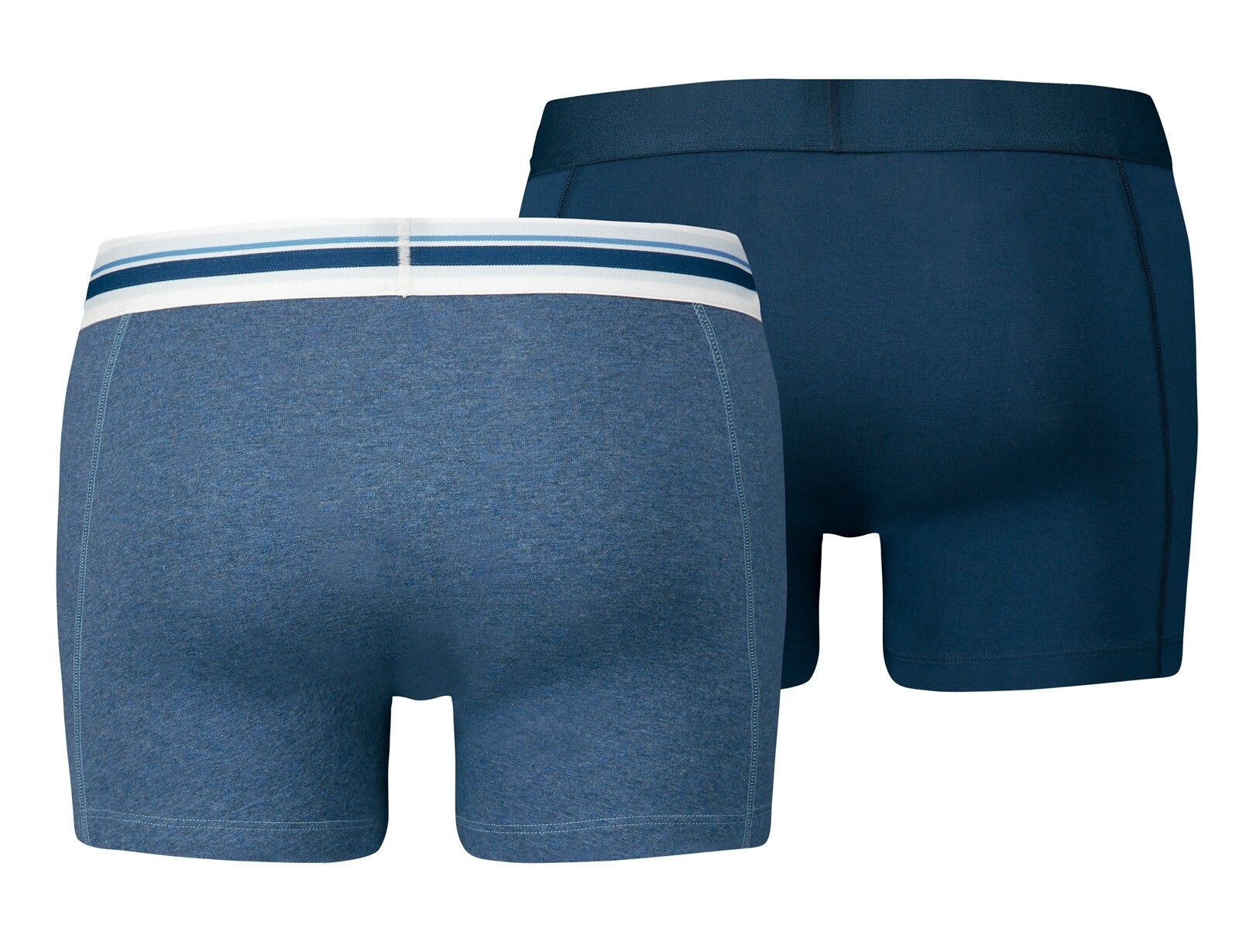 Puma - Placed Logo Boxer - Blauwe Boxershorts - M - Blauw