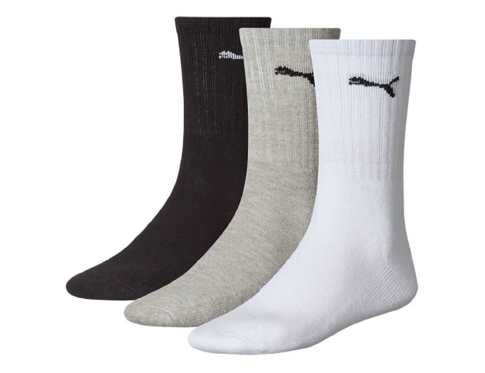 Puma - Crew Sock 3P - Mix Sokken