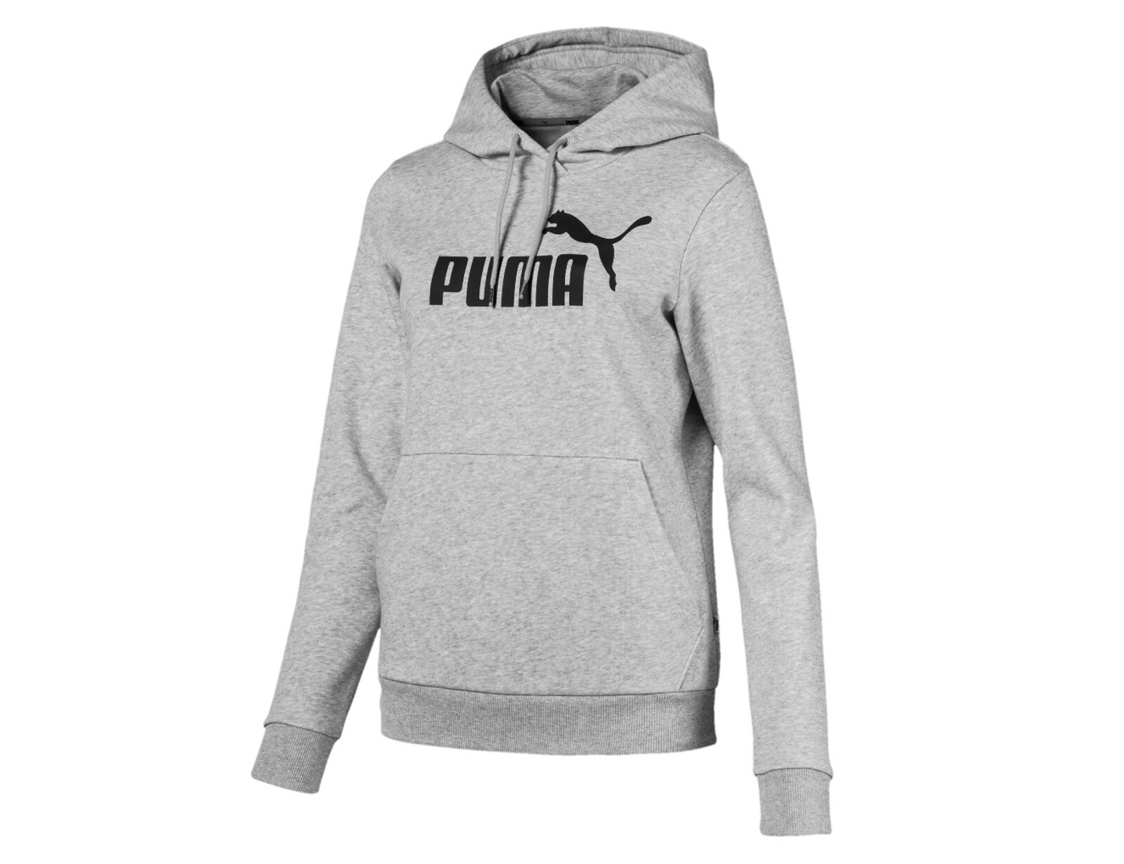 Puma - ESS Fleece Womens Hoodie - Grijze Damessweater
