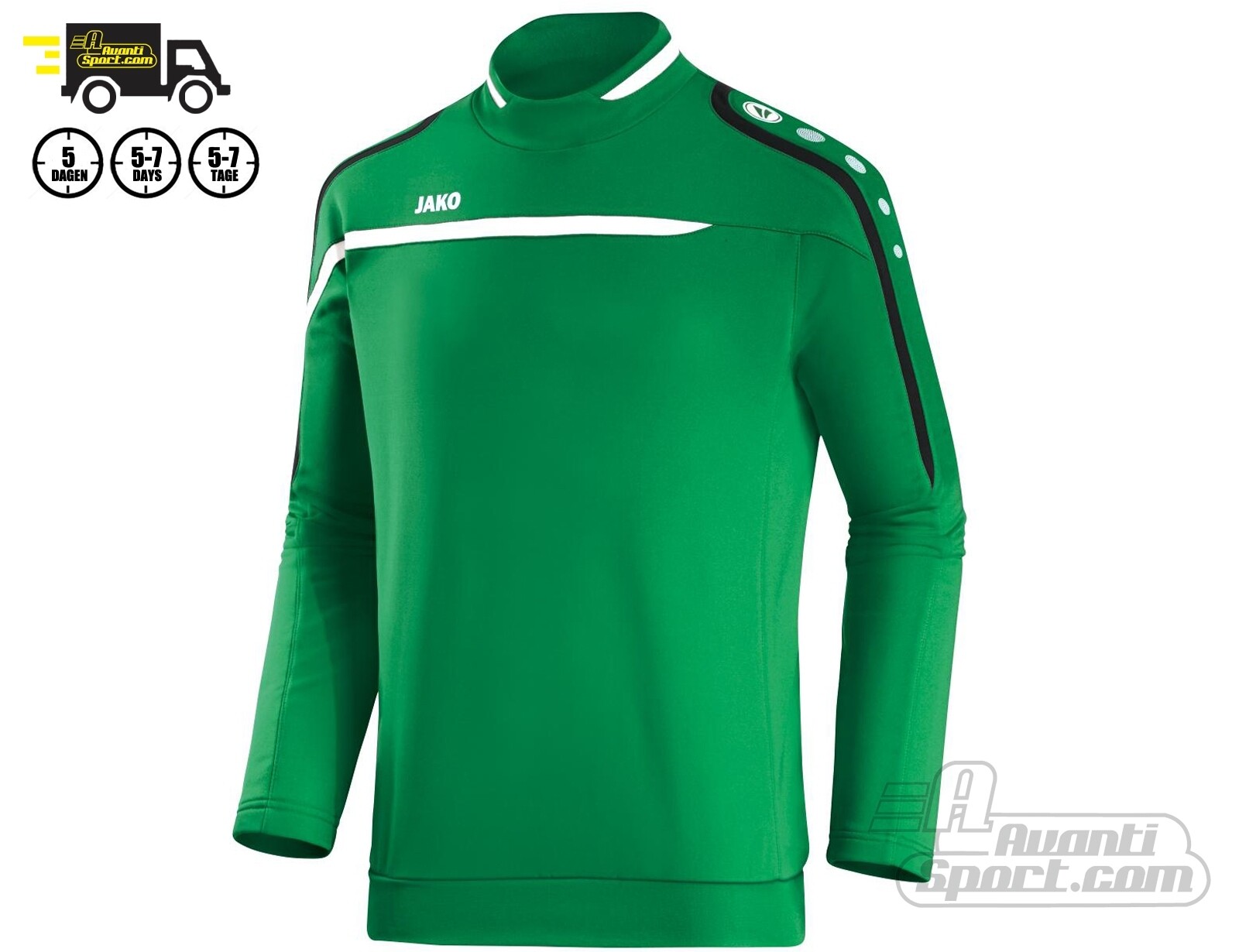 Jako - performance - sweater groen