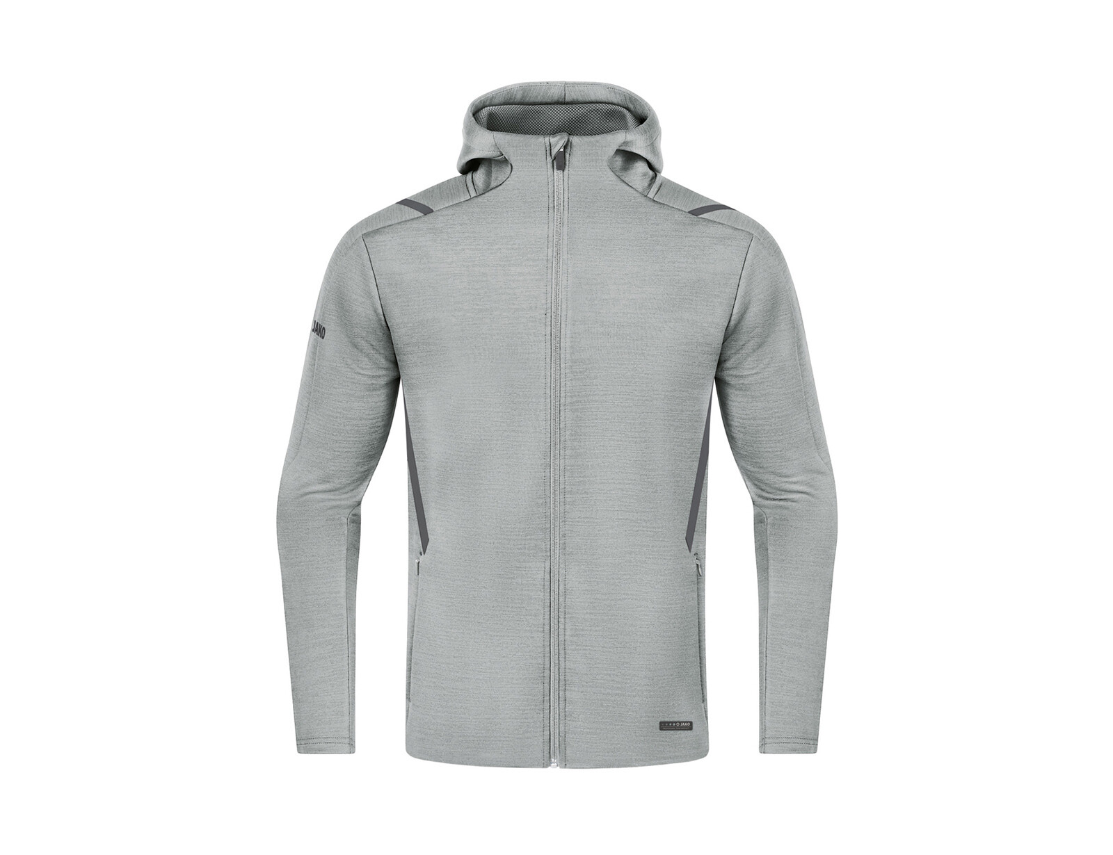 jako - casual zip jacket challenge kids - grijze hoodie