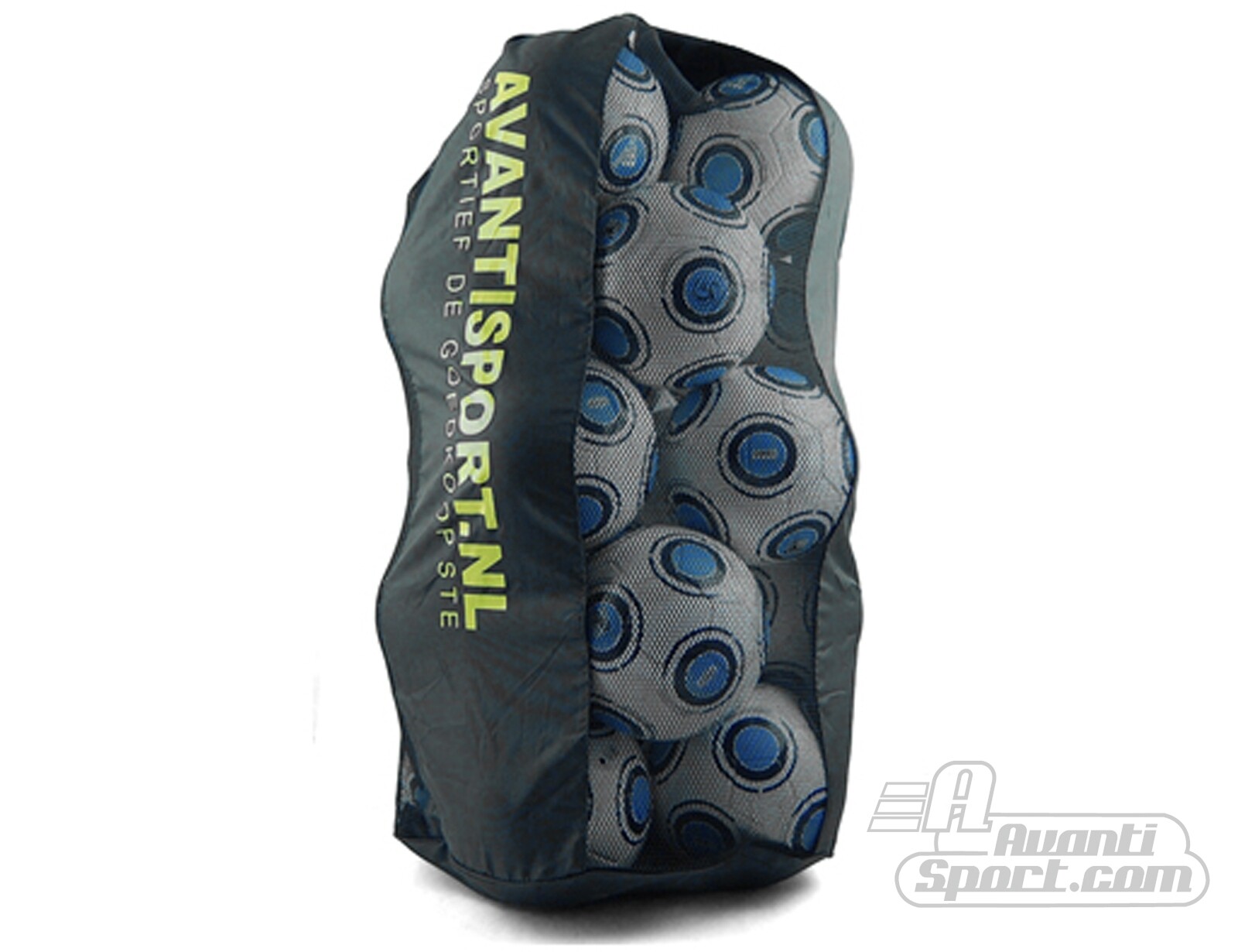 Fanartikelen - Avantisport.nl Ballenzak - Ballentas - One Size - Zwart/Geel