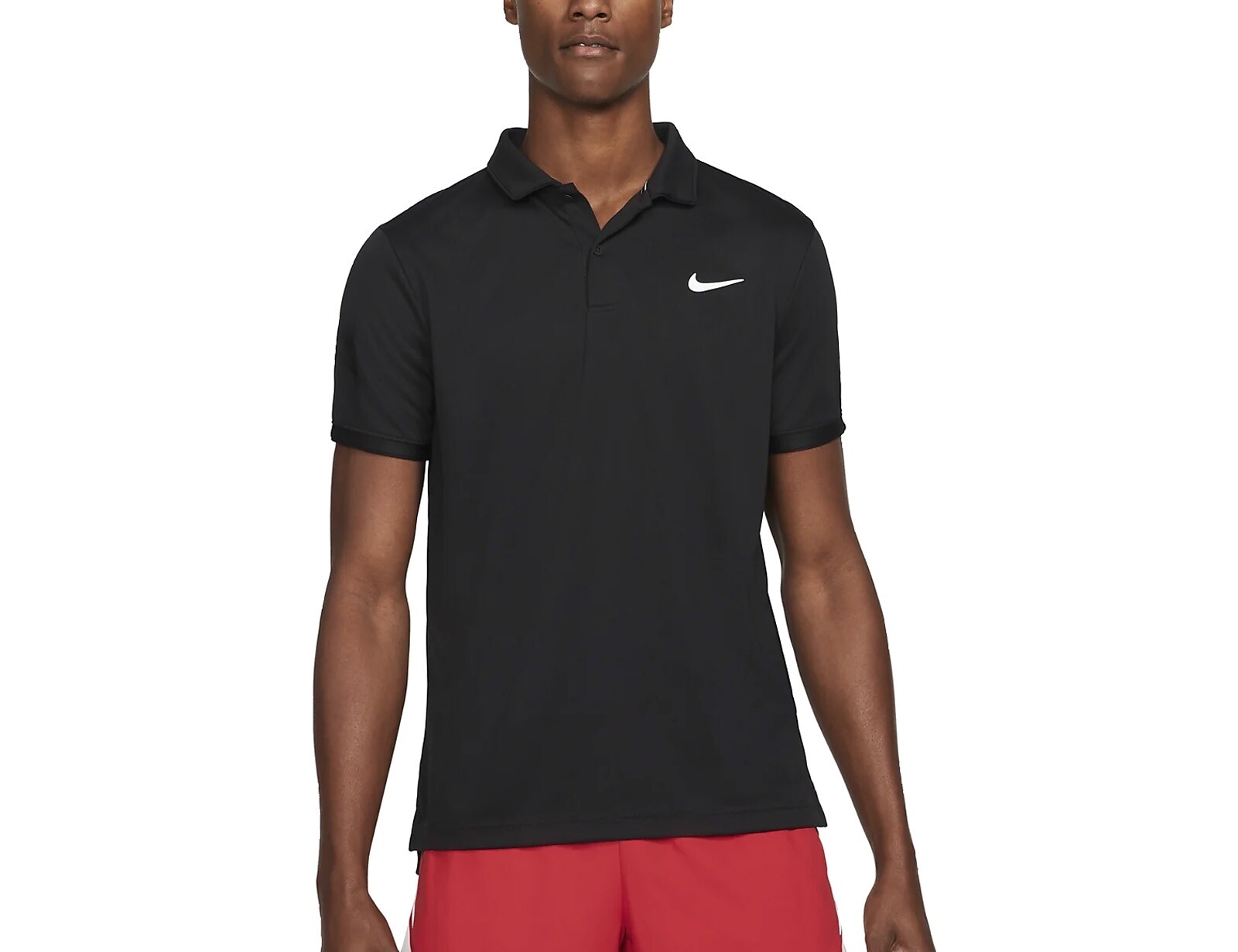 Nike Court Dry Victory Polo Zwart Tennisshirt