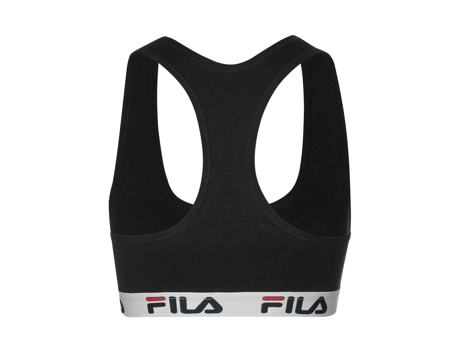 Fila - Woman Bra Elastic Band - Zwarte Sport Top - XS - Zwart