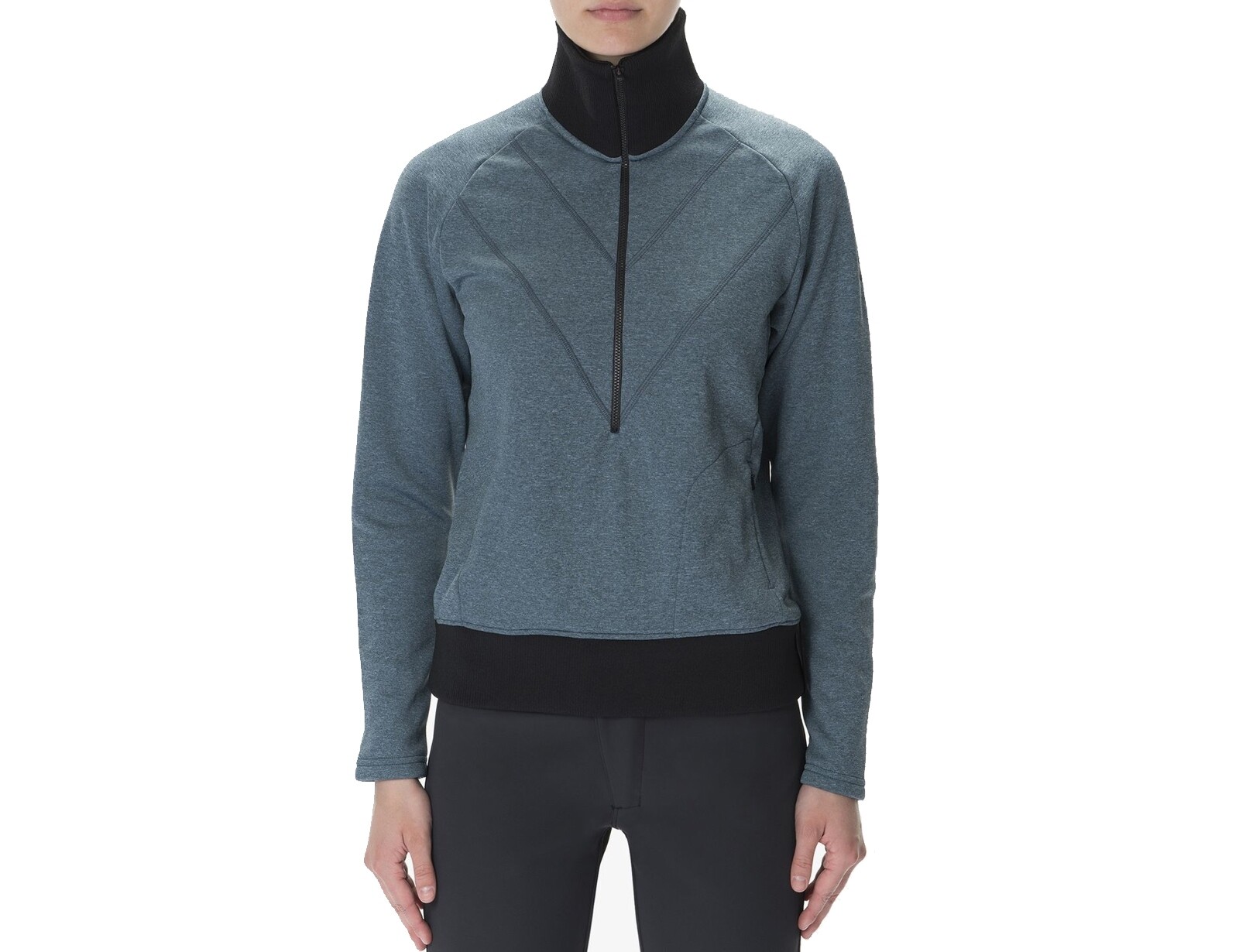 Peak Performance  - Wmns Goldeck Half Zip - Blauwe Mid-layer