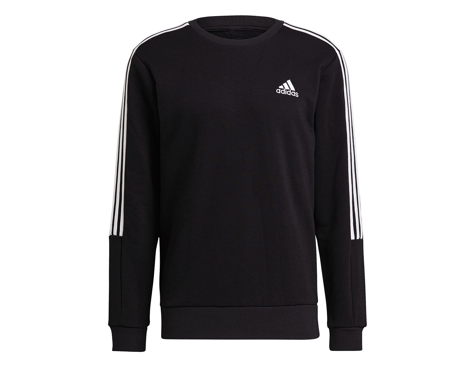 adidas - Performance Essentials Cut 3S Sweater - Zwarte Sweater