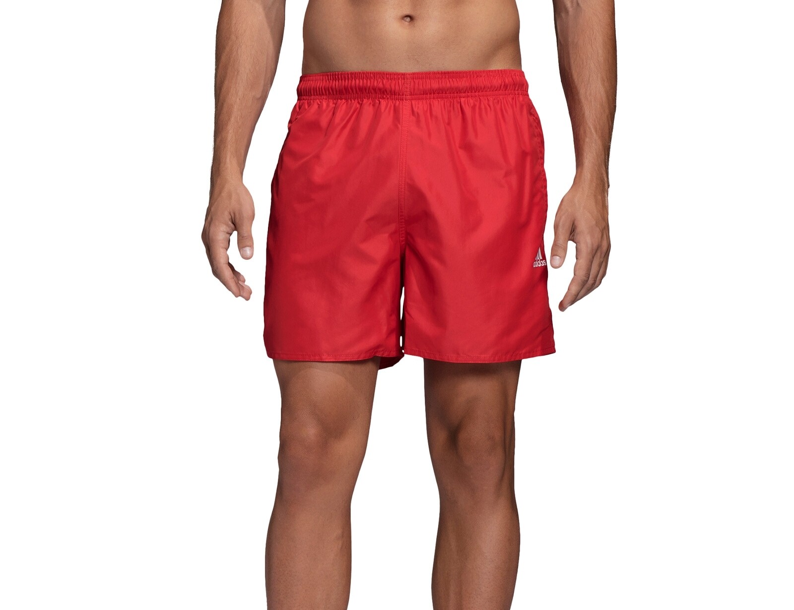 adidas Solid CLX Swim Shorts Rode Zwembroek