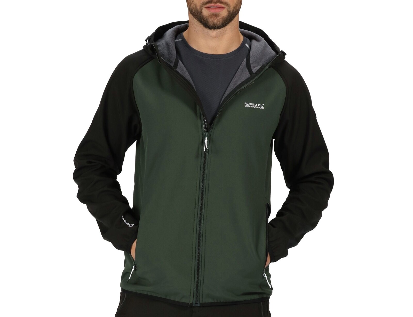 Regatta - Arec II - Softshell Jack Groen