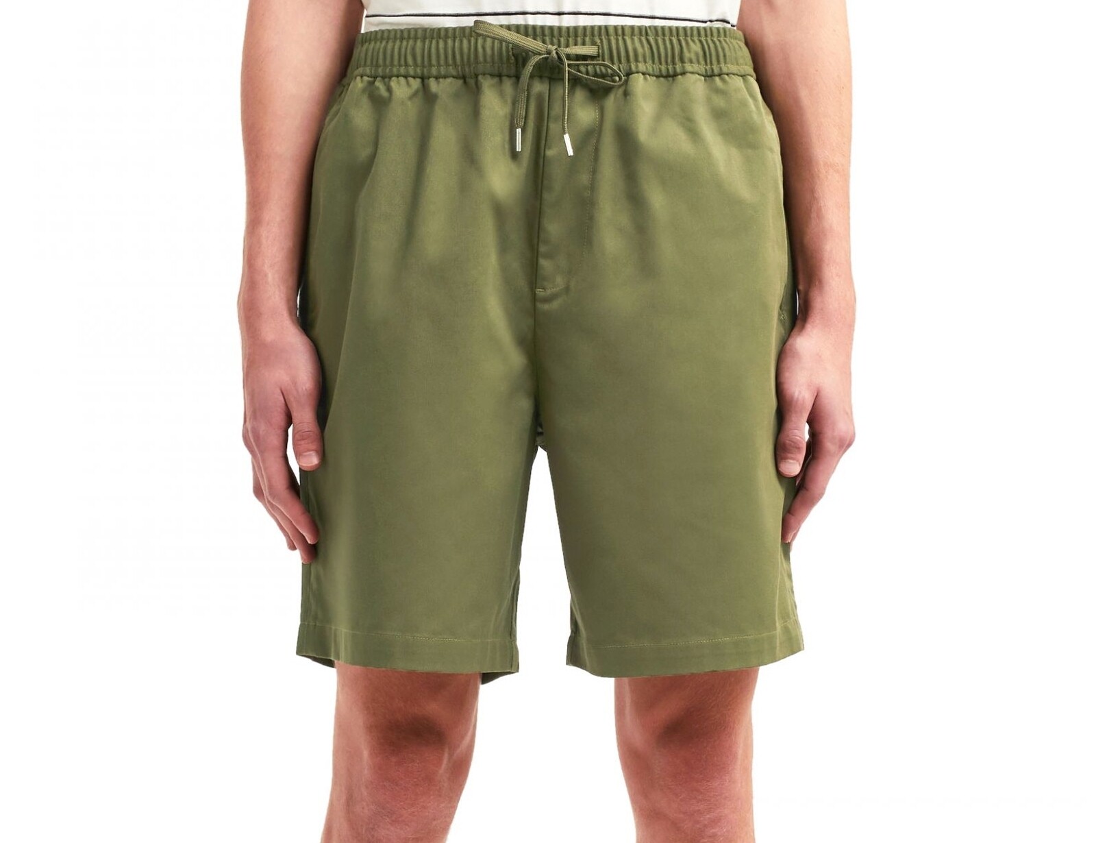 Fred Perry - Drawstring Twill Short - Legergroene Short