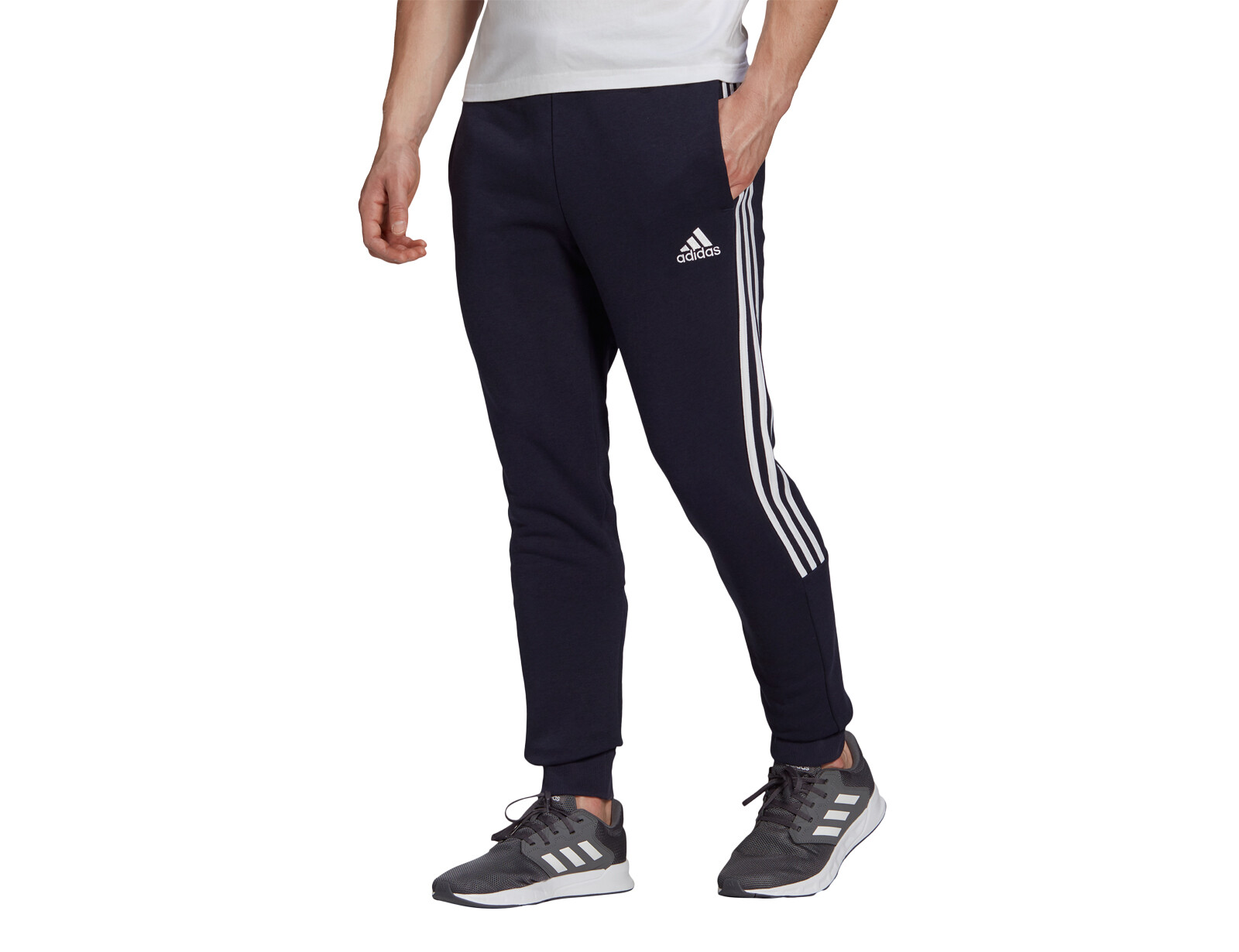 adidas - Essentials Matte Cut 3S Pant - Tapered Broeken