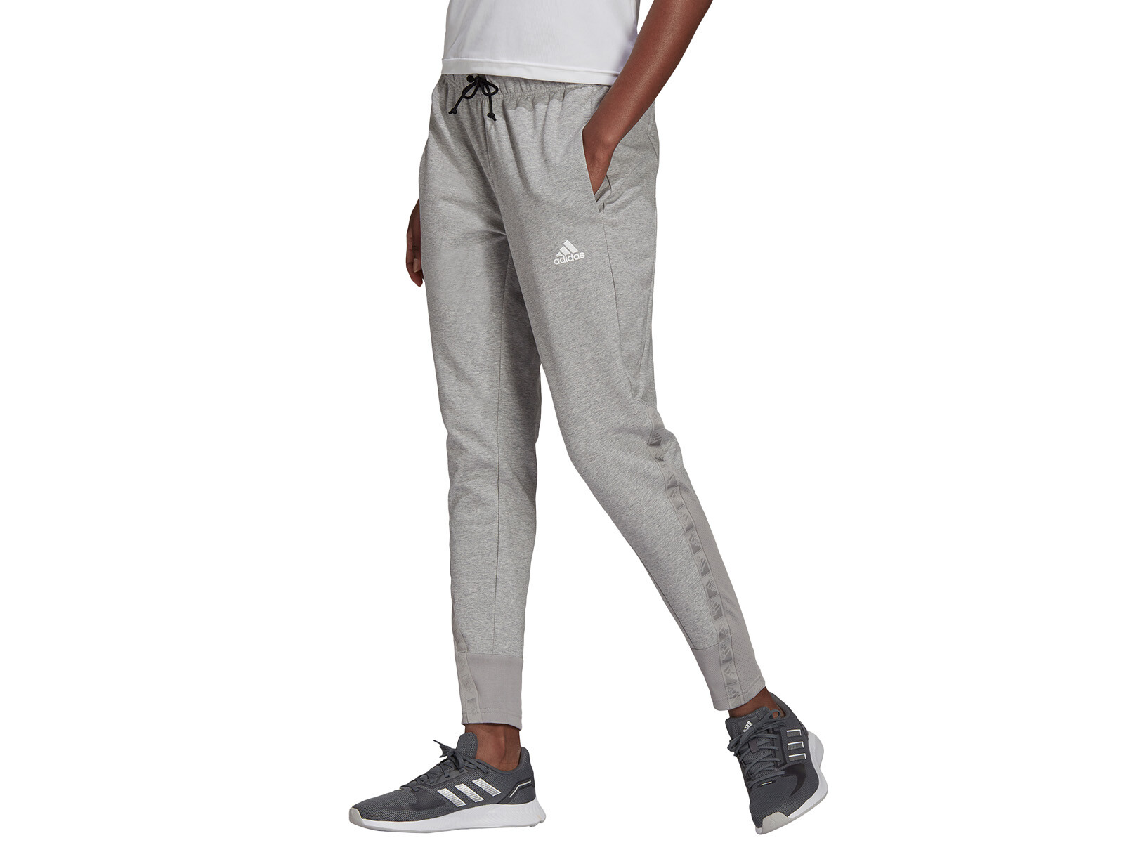 adidas - D2M Cottton Touch Pants Women - Dames Sportbroek