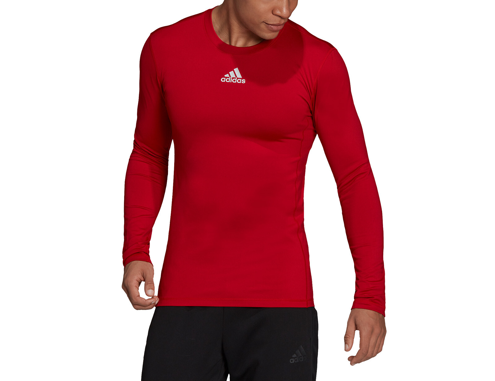 adidas - Techfit Warm Long Sleeve Top - Fleece Compressieshirt