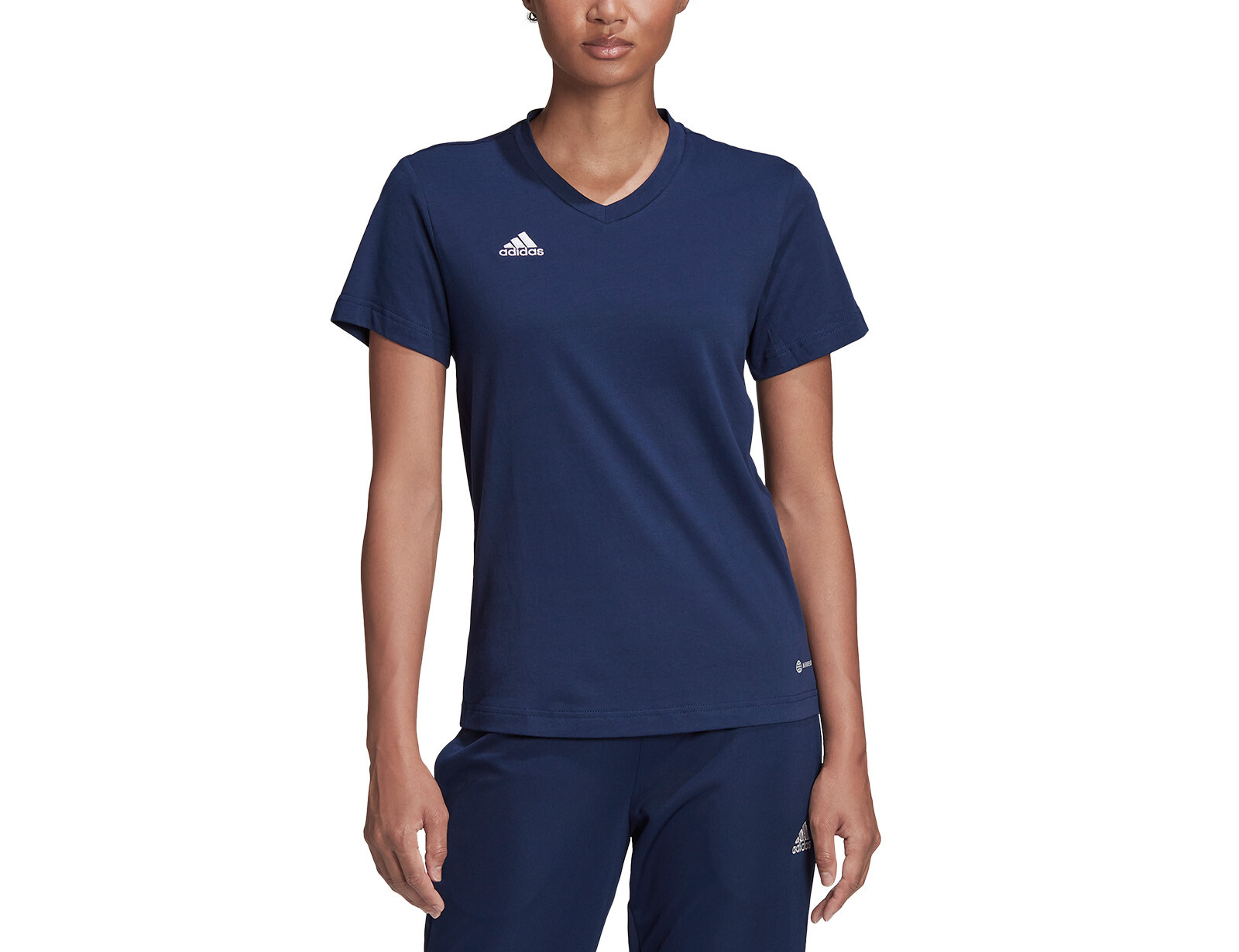 adidas - Entrada 22 Tee Women - Donkerblauw Shirt