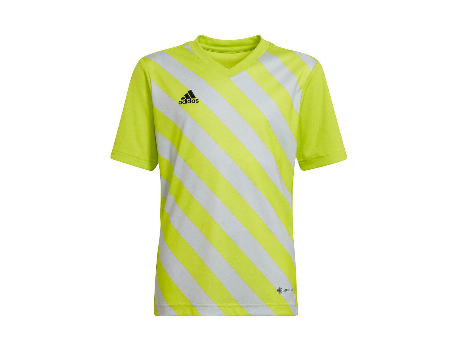 adidas - Entrada 22 GFX Jersey Youth - Groen Voetbalshirt