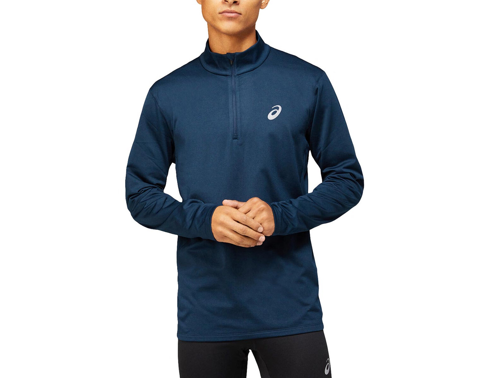 Asics - Core LS 1/2 Zip Winter Top - Running Longsleeve