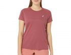 Asics - Core Short Sleeve Top - Roze Hardlooptop Dames